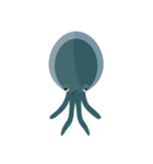 Deep Blue and Little Little（個別スタンプ：32）