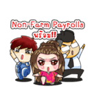 Forex Trader Three companions（個別スタンプ：19）