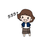 Funny womanv.1（個別スタンプ：1）