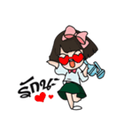 Funny womanv.1（個別スタンプ：8）