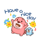 chubby boy ＆ chubby girl 2（個別スタンプ：40）