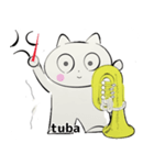 orchestra tuba traditional Chinese（個別スタンプ：29）