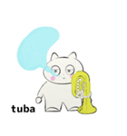 orchestra tuba traditional Chinese（個別スタンプ：35）