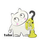 orchestra tuba traditional Chinese（個別スタンプ：39）