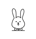 Halfmoon Rabbit（個別スタンプ：5）