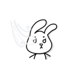 Halfmoon Rabbit（個別スタンプ：8）