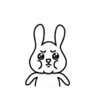 Halfmoon Rabbit（個別スタンプ：11）