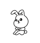 Halfmoon Rabbit（個別スタンプ：12）