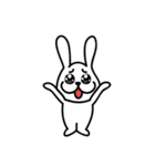 Halfmoon Rabbit（個別スタンプ：18）