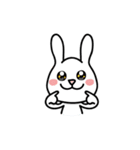 Halfmoon Rabbit（個別スタンプ：26）