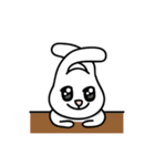 Halfmoon Rabbit（個別スタンプ：28）