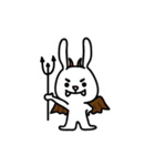 Halfmoon Rabbit（個別スタンプ：31）
