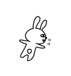 Halfmoon Rabbit（個別スタンプ：34）