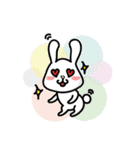 Halfmoon Rabbit（個別スタンプ：35）