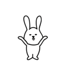 Halfmoon Rabbit（個別スタンプ：36）