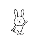 Halfmoon Rabbit（個別スタンプ：37）