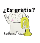 orchestra tuba for everyone Spain ver（個別スタンプ：4）