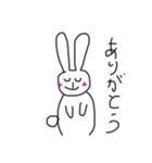 ウサギノキモチ（個別スタンプ：37）