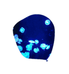 海の生き物と珊瑚、岩（個別スタンプ：4）