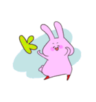 あうさんとおぶたん E（個別スタンプ：15）