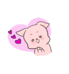 あうさんとおぶたん E（個別スタンプ：19）