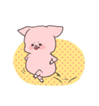 あうさんとおぶたん E（個別スタンプ：23）