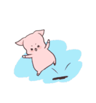 あうさんとおぶたん E（個別スタンプ：34）