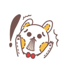 熊と魚の怠惰な人生（個別スタンプ：30）
