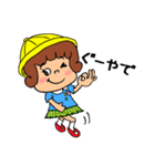 元気な女の子 ルンちゃん（個別スタンプ：3）