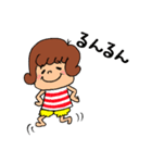 元気な女の子 ルンちゃん（個別スタンプ：13）
