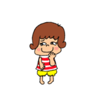 元気な女の子 ルンちゃん（個別スタンプ：14）