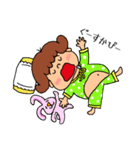 元気な女の子 ルンちゃん（個別スタンプ：40）
