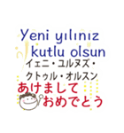 トルコ語と日本語（個別スタンプ：24）