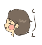 髪の毛フッサフサな赤ちゃん（個別スタンプ：3）