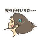 髪の毛フッサフサな赤ちゃん（個別スタンプ：23）