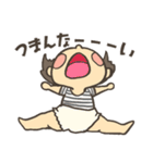 髪の毛フッサフサな赤ちゃん（個別スタンプ：26）