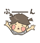 髪の毛フッサフサな赤ちゃん（個別スタンプ：31）