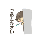 髪の毛フッサフサな赤ちゃん（個別スタンプ：39）