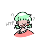 #My girlfriend（個別スタンプ：3）