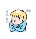 #My girlfriend（個別スタンプ：7）