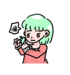 #My girlfriend（個別スタンプ：13）