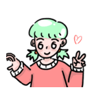 #My girlfriend（個別スタンプ：20）