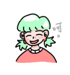 #My girlfriend（個別スタンプ：21）