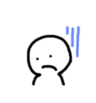顔は口ほどにモノを言う（個別スタンプ：1）
