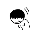 顔は口ほどにモノを言う（個別スタンプ：3）