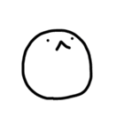 顔は口ほどにモノを言う（個別スタンプ：37）