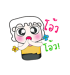 Hello my name is Kuririn..^^（個別スタンプ：4）