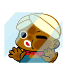 もじや もじる（個別スタンプ：3）