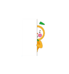 かぶりみかん（個別スタンプ：9）