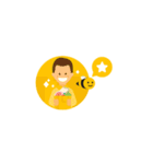 emoBee By honestbee（個別スタンプ：15）